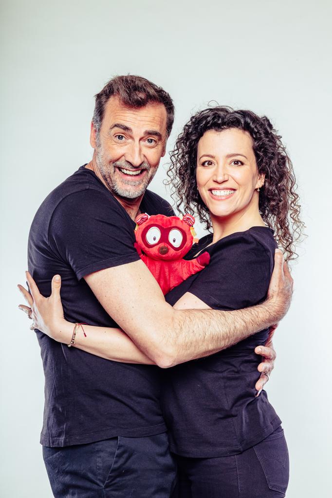 Arnaud Gidoin et Gaëlle Gautier, un couple pétillant à la ville comme sur la scène.