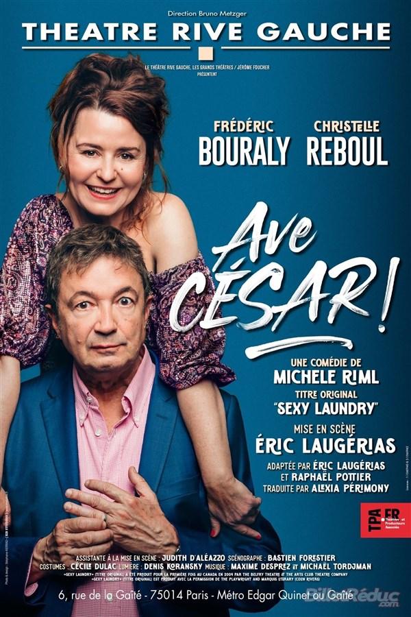 Frédéric Bouraly connaît un énorme succès au théâtre avec "Ave César" 