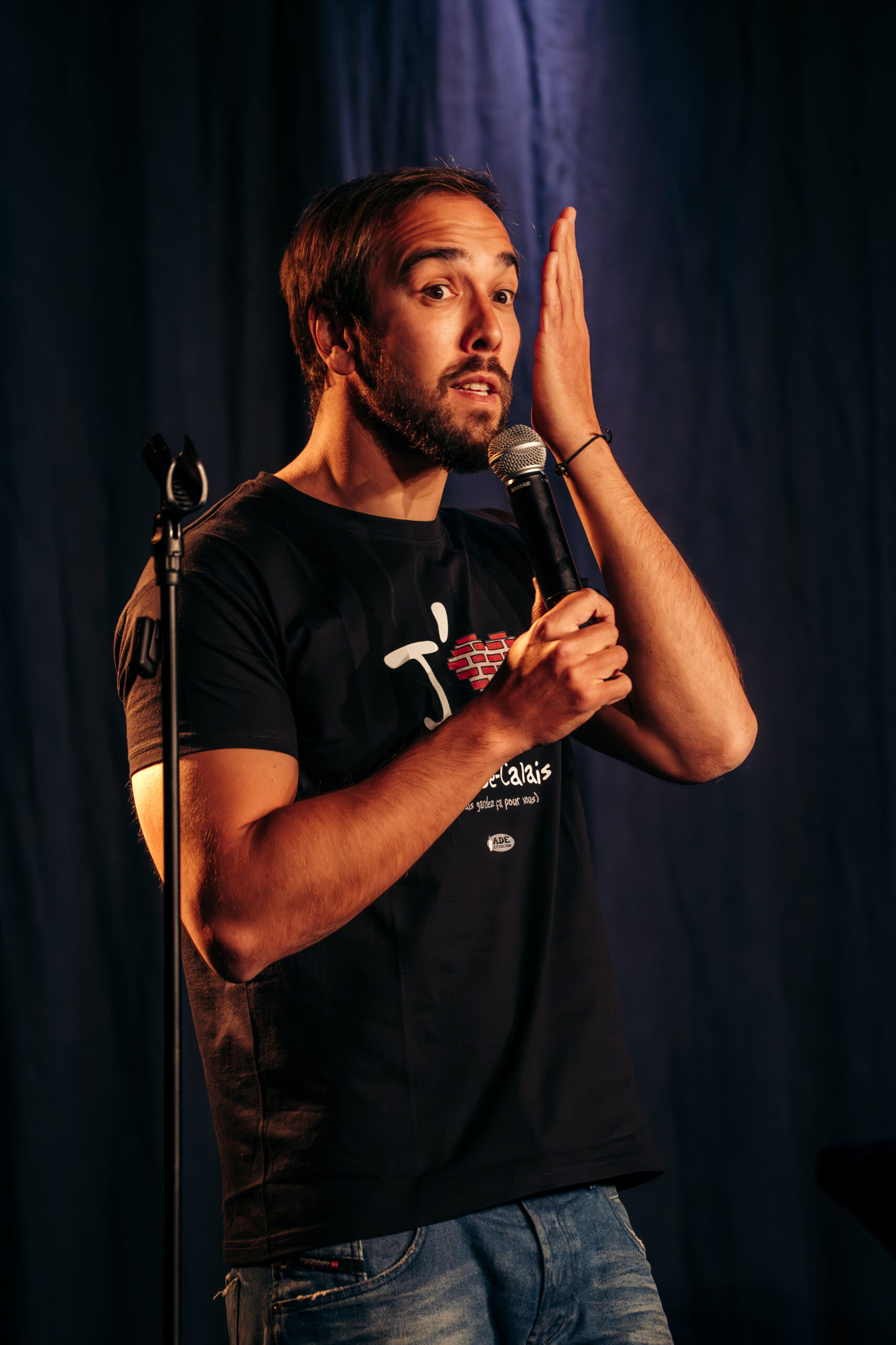 Franjo prend un vrai plaisir à échanger avec son public. Photo Sébastien Lixandru