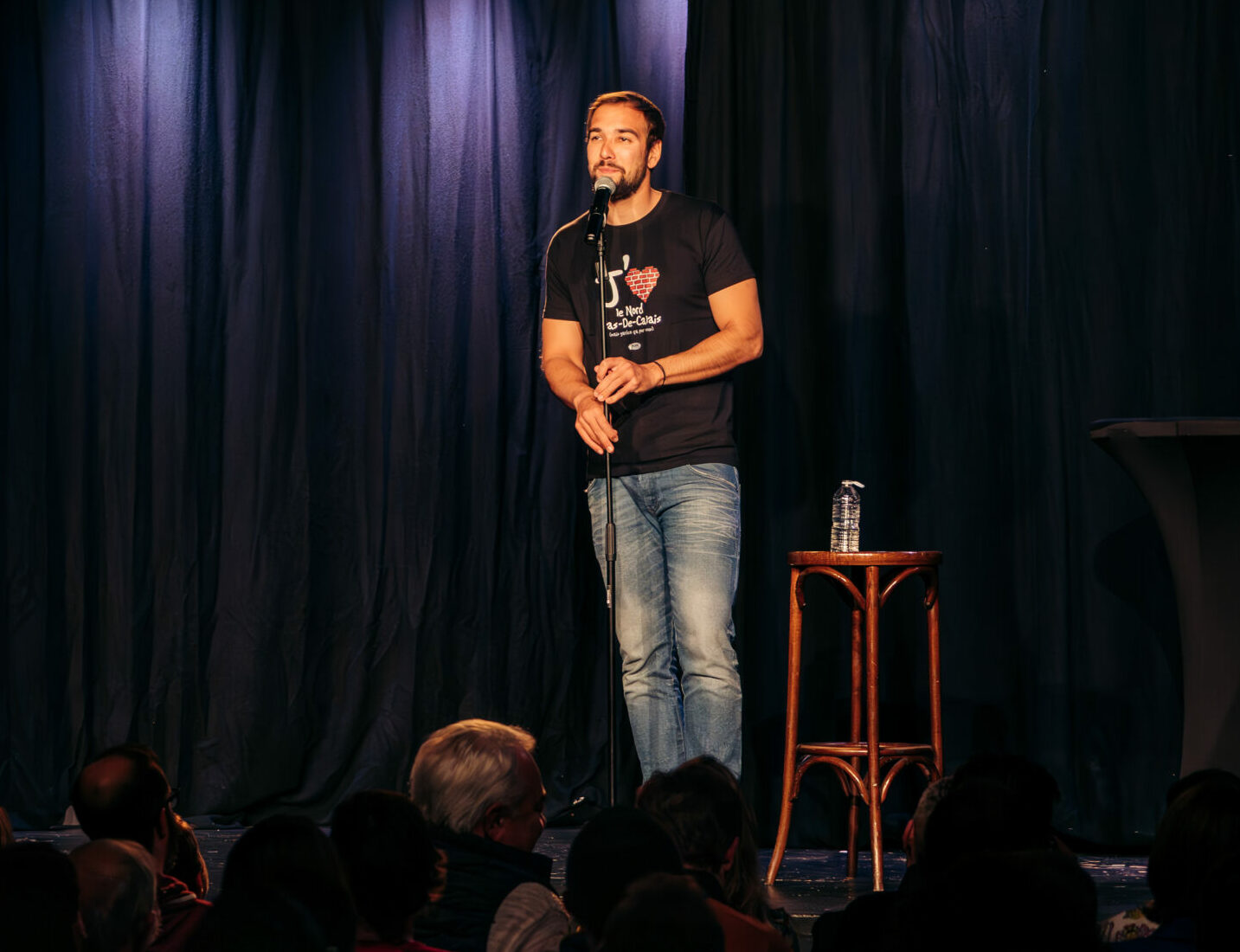 Franjo a pris son temps pour proposer un premier spectacle de qualité. Photo Sébastien Lixandru.