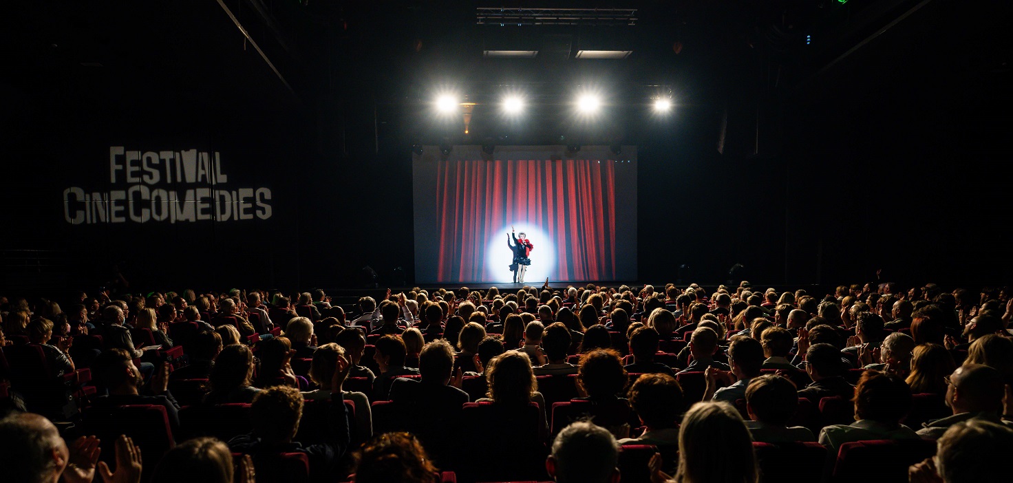 Le festival CineComedies de Lille a été lancé avec une soirée cabaret. Photo Pauline Maillet.