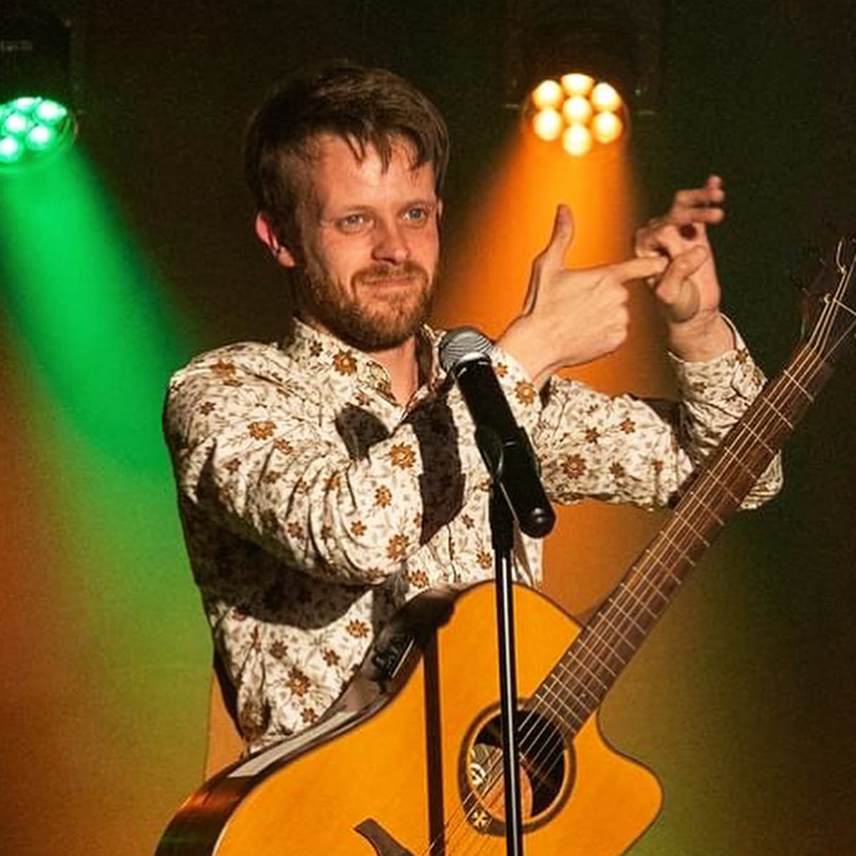 Simon Noens a étoffé la partie musicale de son spectacle.