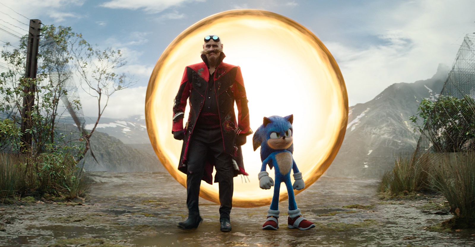 Sonic renoue doublement avec le docteur Robotnik dans le troisième volet de la saga. Photo Paramount.