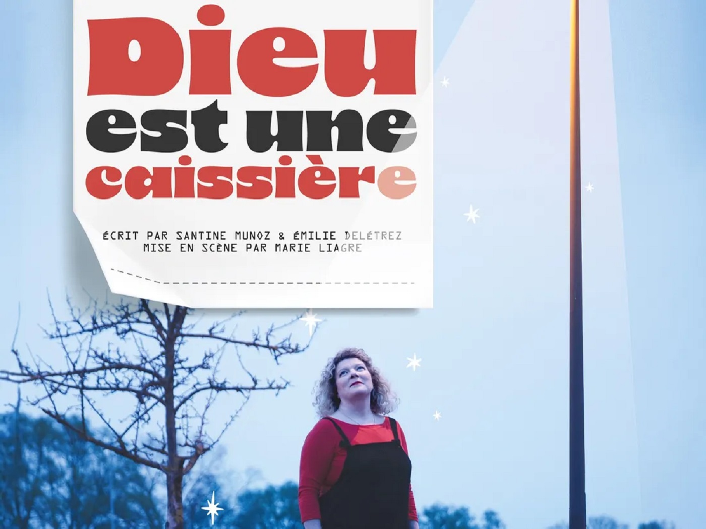 Emilie Deletrez sera ce mardi 13 mai à Marcq dans son spectacle Dieu est une caissière. Emilie Deletrez sera ce mardi 13 mai à Marcq dans son spectacle "Dieu est une caissière".