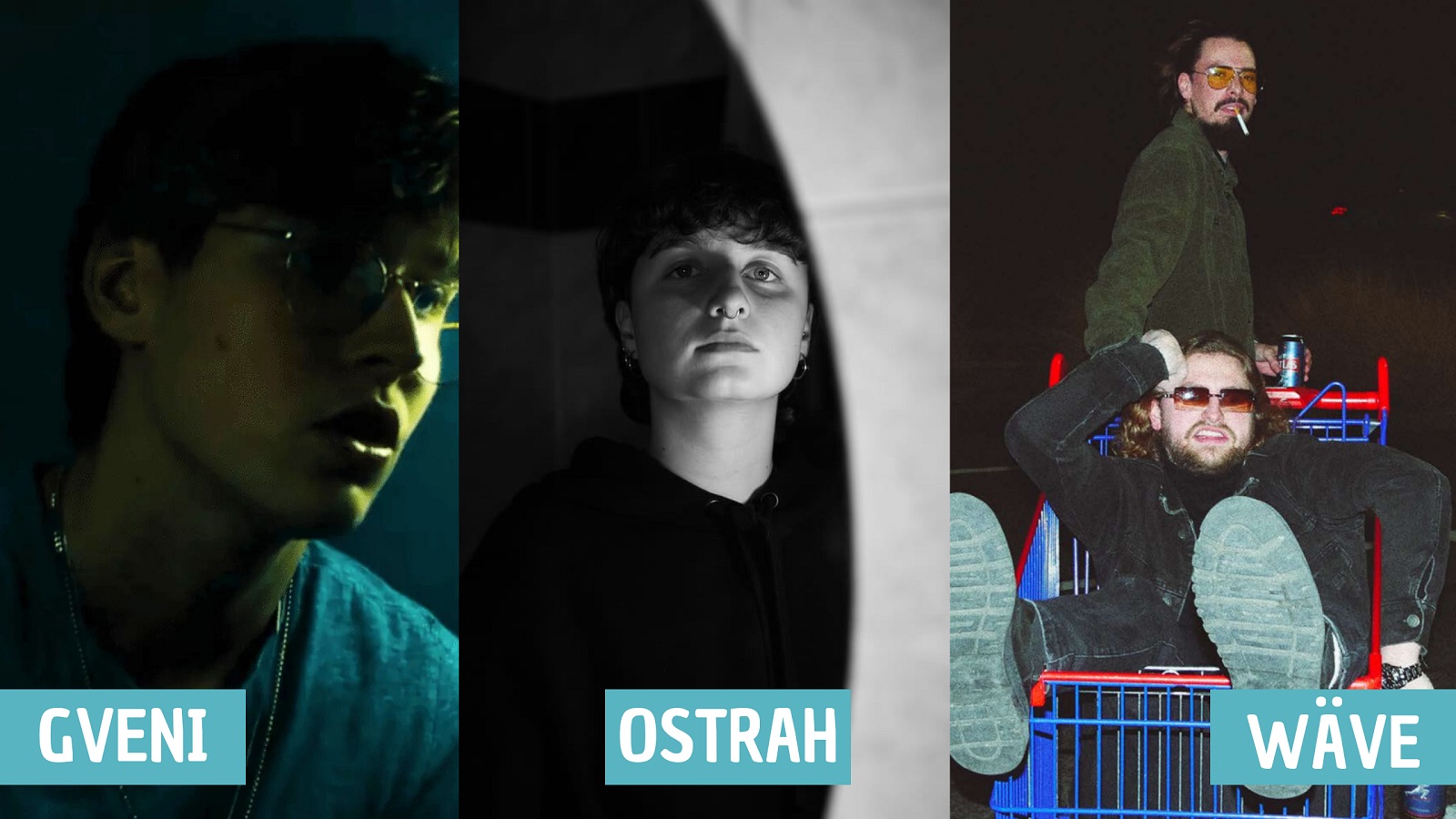 L'ARA accompagne de jeunes artistes comme Gveni, Ostrrah et Wäve, dans leur développement musical. L'ARA accompagne de jeunes artistes comme Gveni, Ostrrah et Wäve, dans leur développement musical.