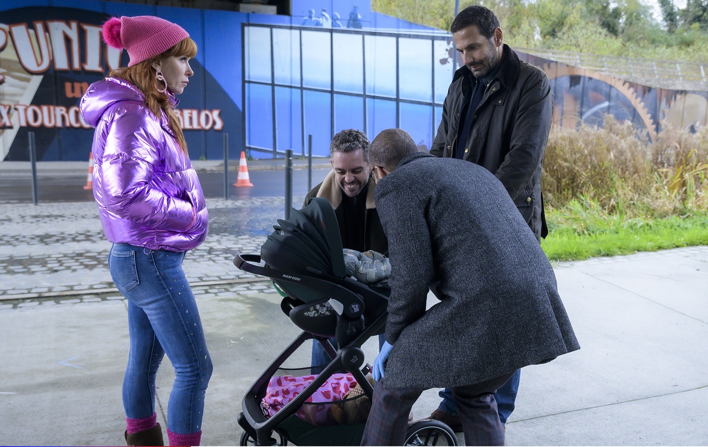 Morgane (Audrey Fleurot) et Karadec (Mehdi Nebbou) doivent gérer leur coparentalité dans cette saison 5. (c)Nicolas Roucou-Itinéraire Prod-TF1