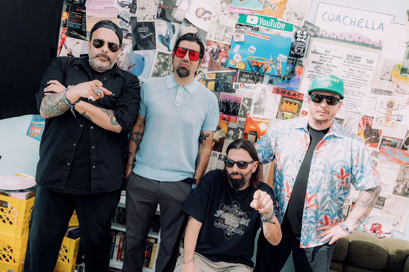Le groupe américain de métal Deftones mettra le feu au Main Square. (c) Clemente Ruiz Le groupe américain de métal Deftones mettra le feu au Main Square. (c) Clemente Ruiz