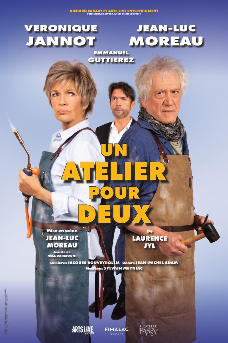 Véronique Jannot et Jean-Luc Moreau seront au zéphyr de Hem pour Un atelier pour deux