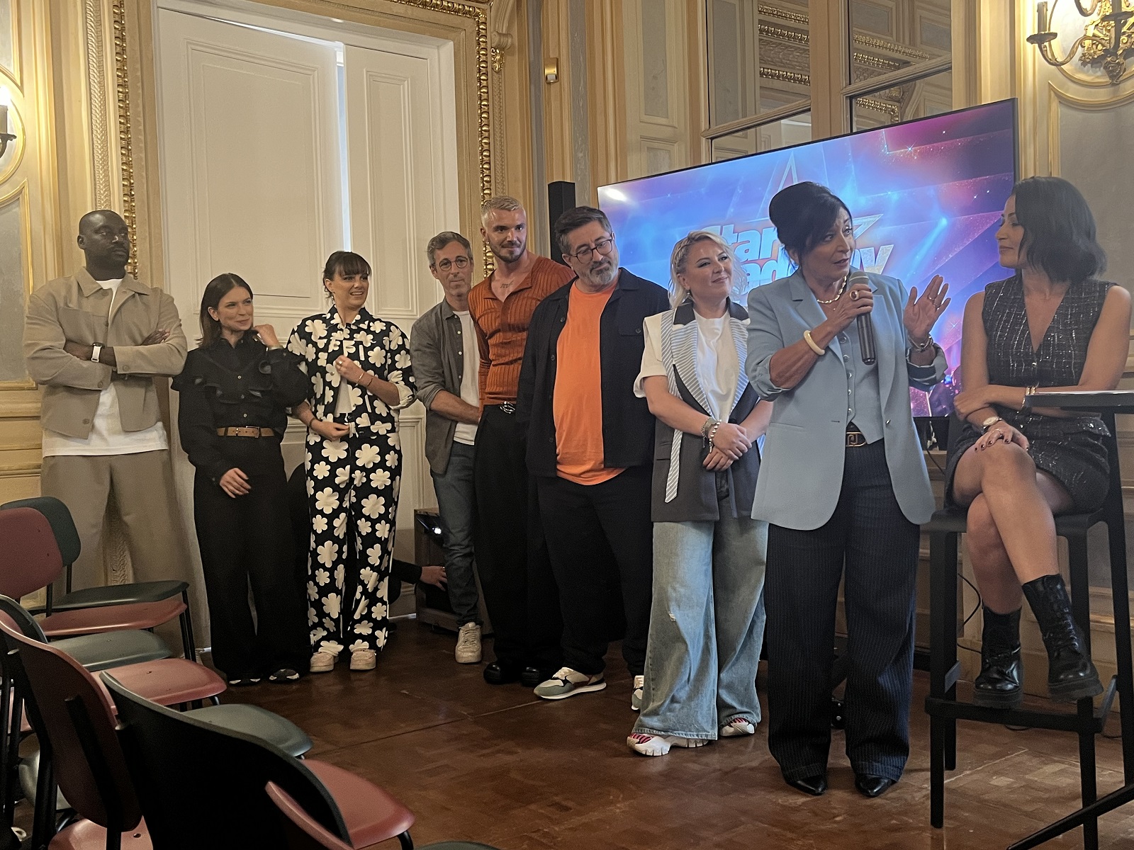 Le corps professoral de la Star Academy a été dévoilé ce lundi à Paris.