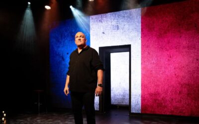 L’ex-militaire Olivier Destierdt a fait de l’humour sa nouvelle arme