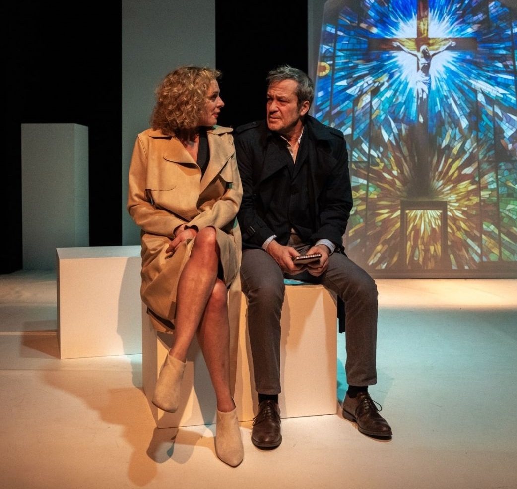 Florence Hebbelynck et Benoît Verhaert se partageront les rôles de Pensées secrètes. (c) Pierre-Yves Jortay