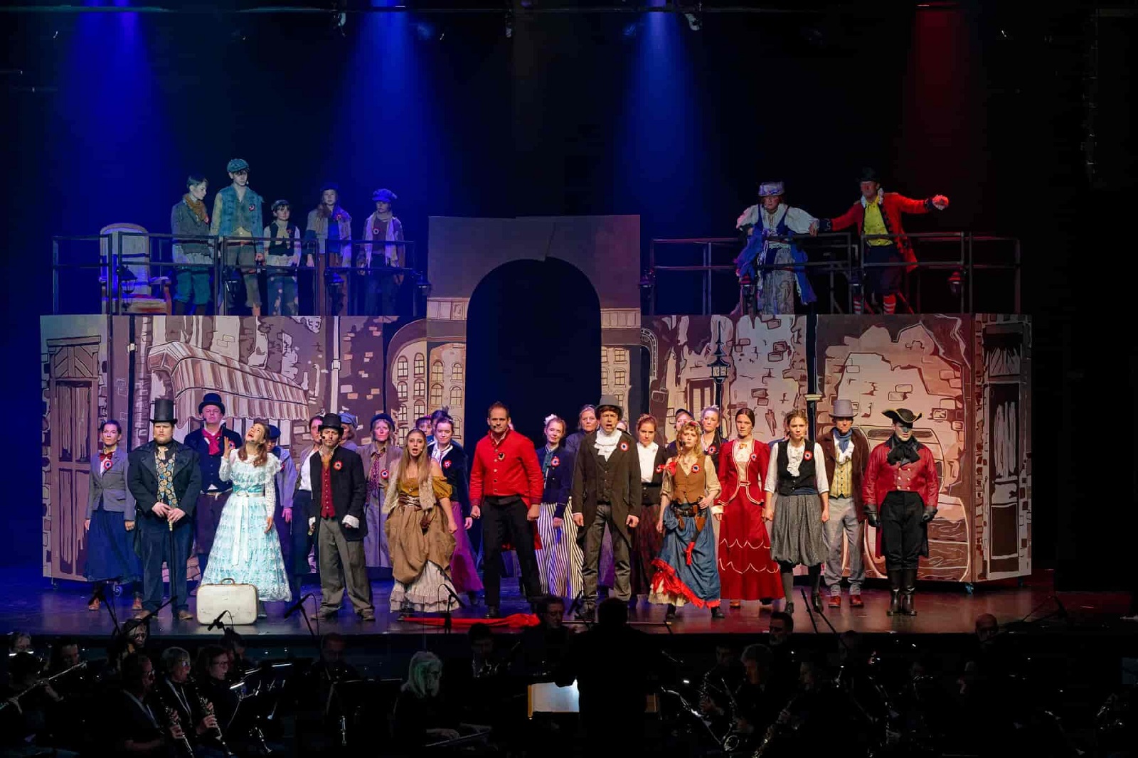 L'Orchestre régional du Pévèle Mélantois joue pour la dernière fois les Misérables à Marquette. (c) Photo ORPM