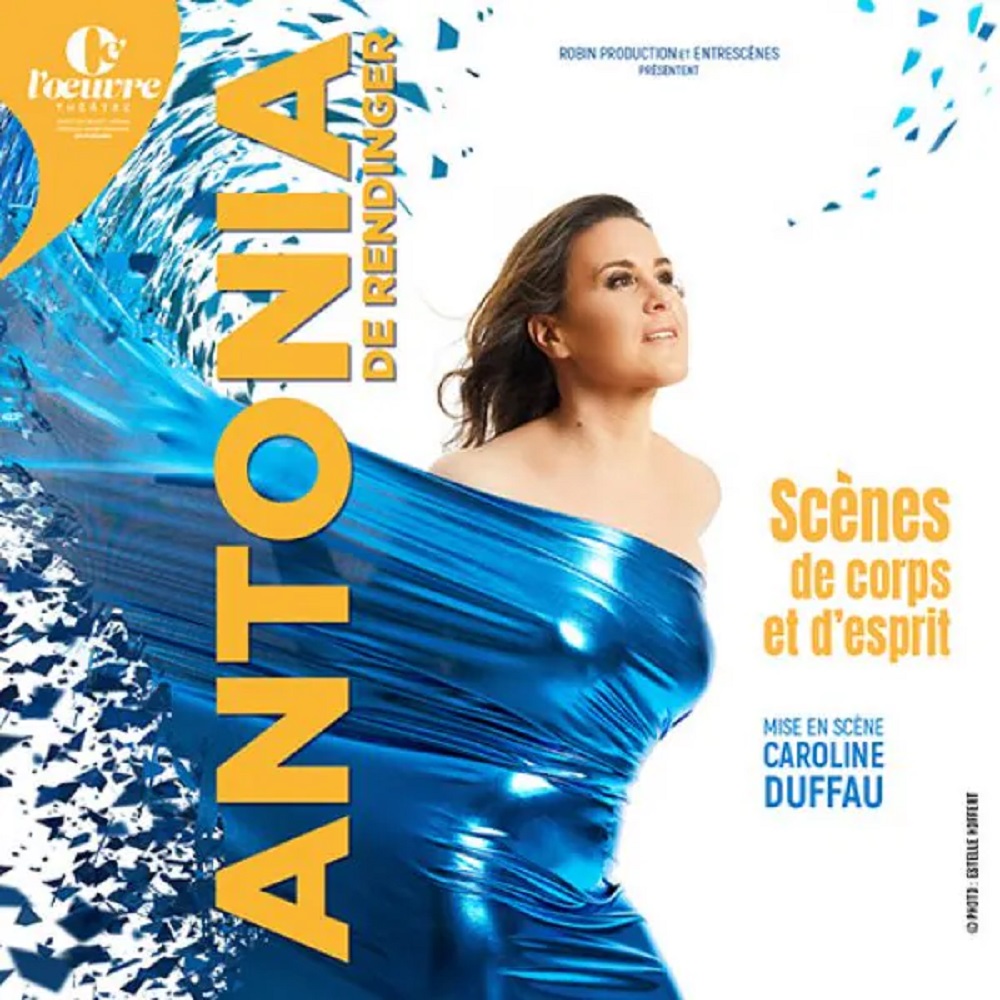 Antonia de Rendinger sera bientôt sur la scène du Colisée de Roubaix.