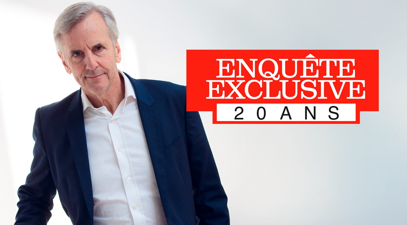 Bernard de la Villardière est toujours aux commandes d'enquête exclusive, une émisison qui fête ses 20 ans. (c) M6