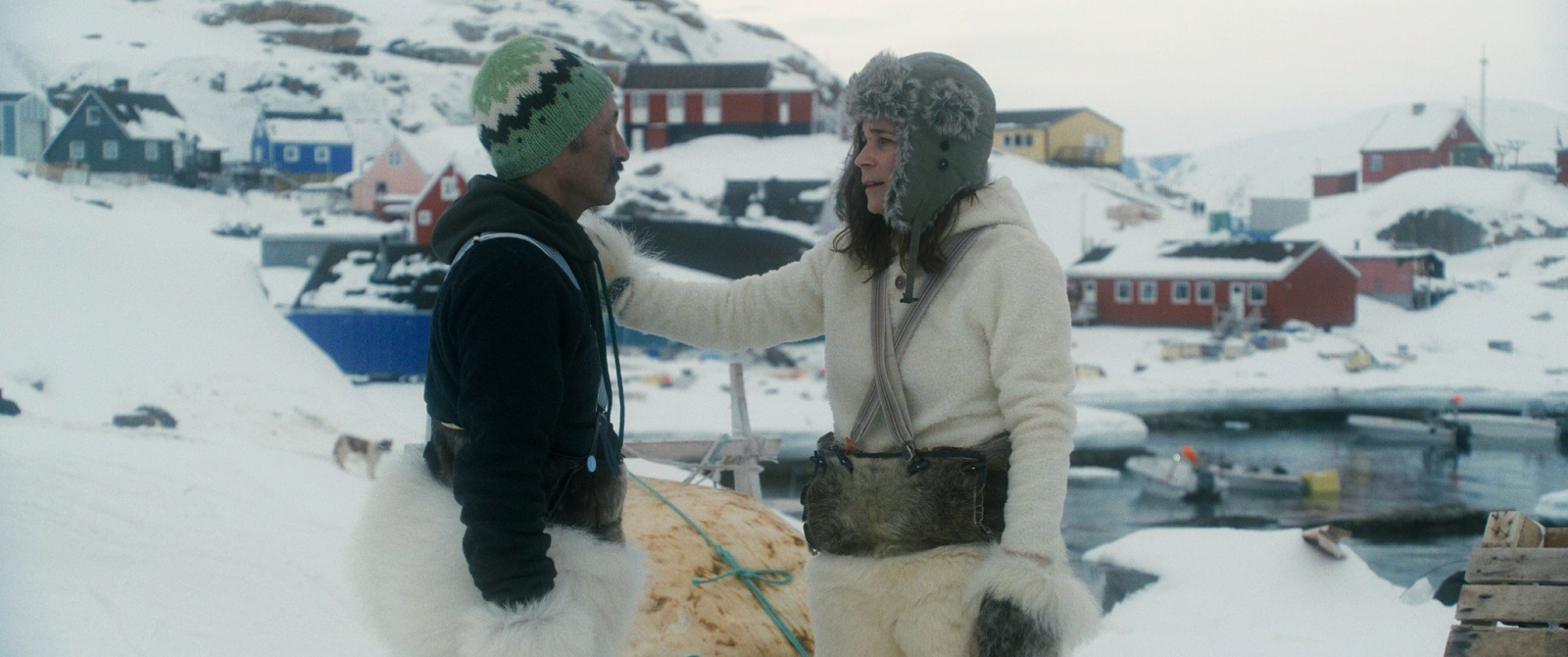 Blanche Gardin a adoré sa rencontre avec les comédiens inuits. (c) Envie de Tempete Productions