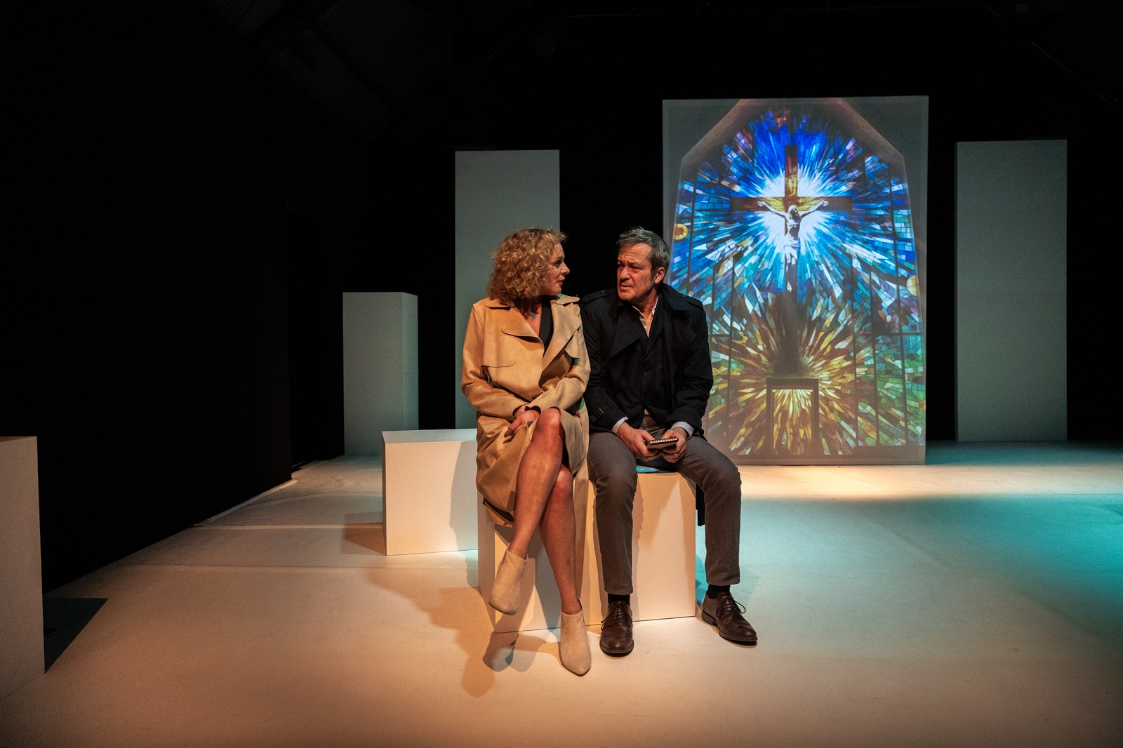 Florence Hebbelynck et Benoît Verhaert partageront-ils leurs pensées secrètes (c) Pierre-Yves Jortay