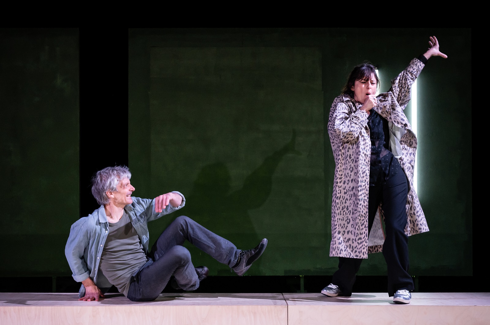 Fabrice Gaillard et Caroline Mounier dépendants à l'alcool et à l'amour. (c) Frédéric Iovino