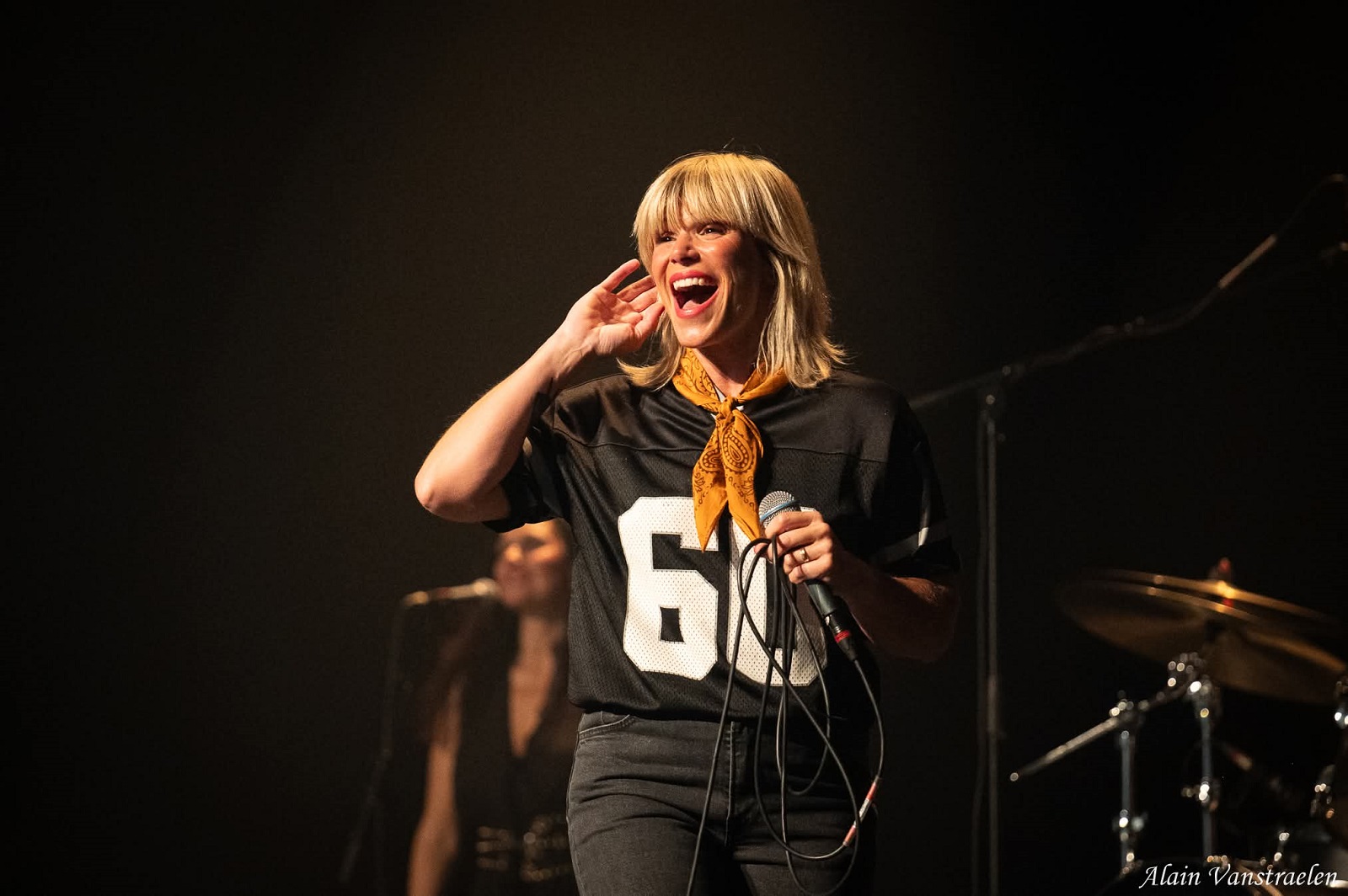 Julie Compagnon rend hommage à France Gall ce lundi 19 janvier au théâtre Sébastopol. (c) Alain Vanstraelen