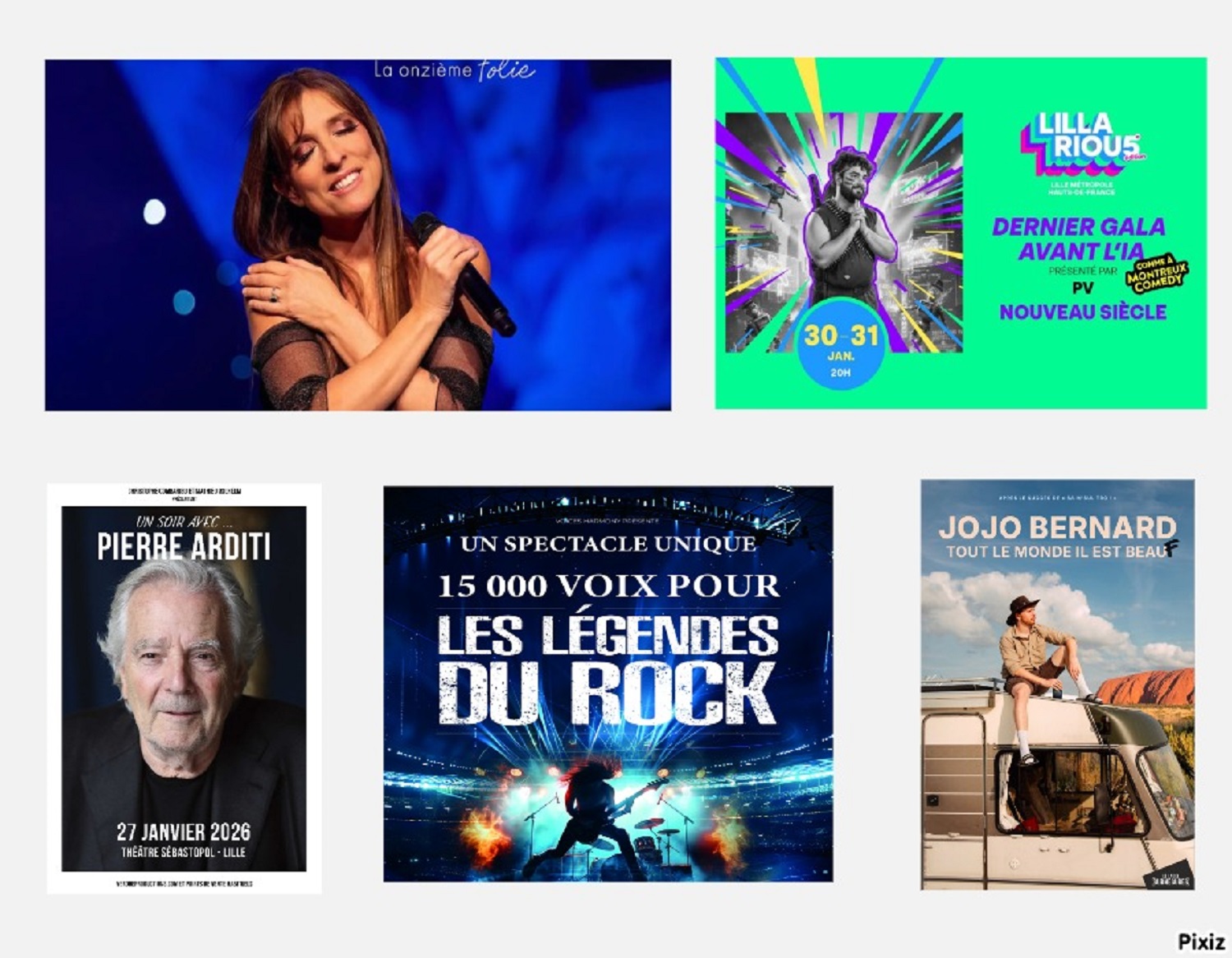 L'agenda de la semaine du 26 janvier au 1 février.