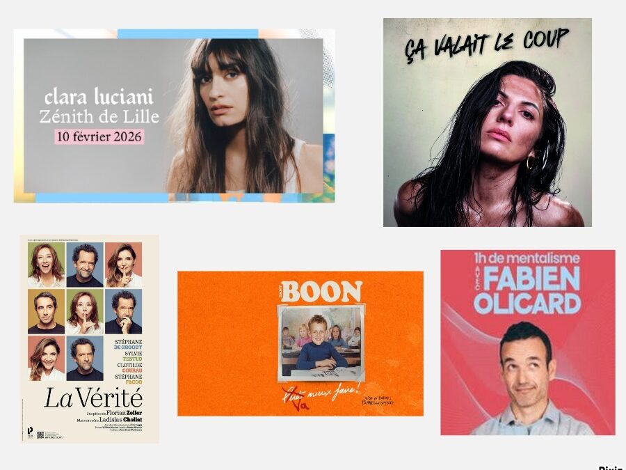 Notre sélection de spectacles du 9 au 15 février 2026