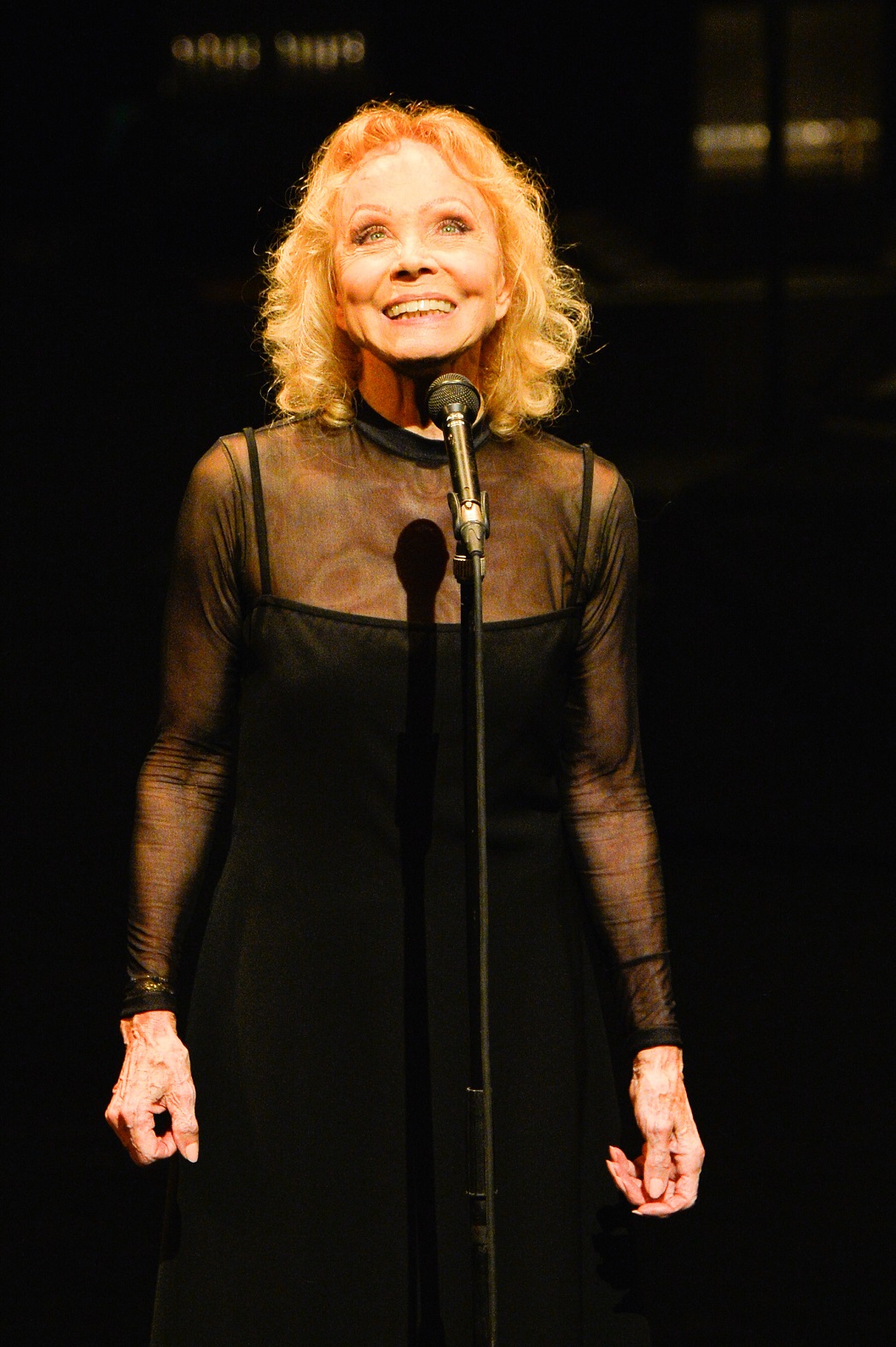 Isabelle Aubret fête ses 70 ans de carrière sur scène. (c) Guirec Coddic