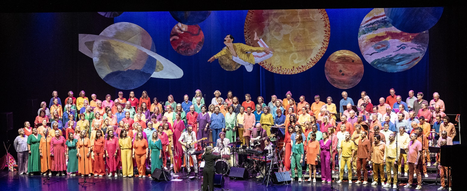 La chorale A bout de souffle sera les 4 et 5 juin au Colisée de Roubaix. (c) Benoît Dochy