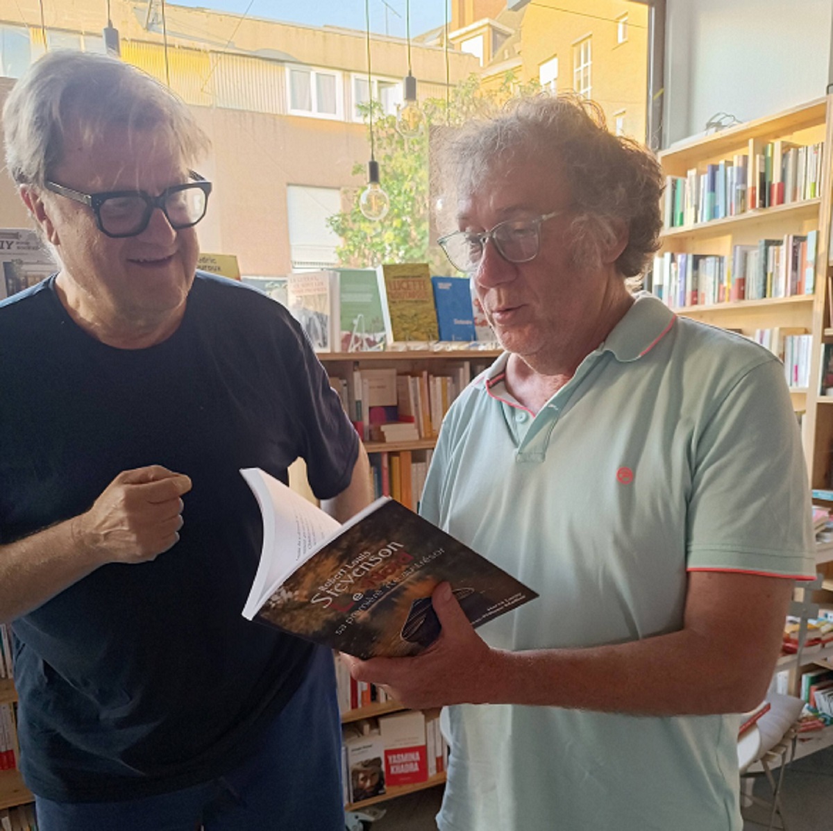 Hervé Leroy et Jean-Phiippe Mailliez sont partis sur les traces de Robert-Louis Stevenson.