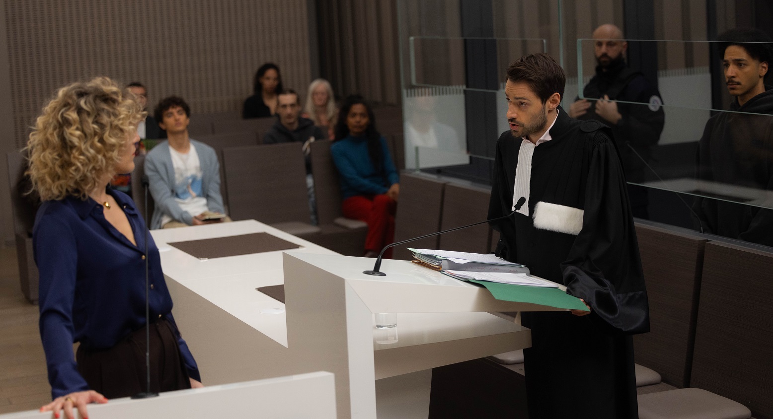Jérémy Charvet incarne l'avocat Ulysse Kepler depuis 2024. (c) Olivier Martino - Capa Picture - TF1