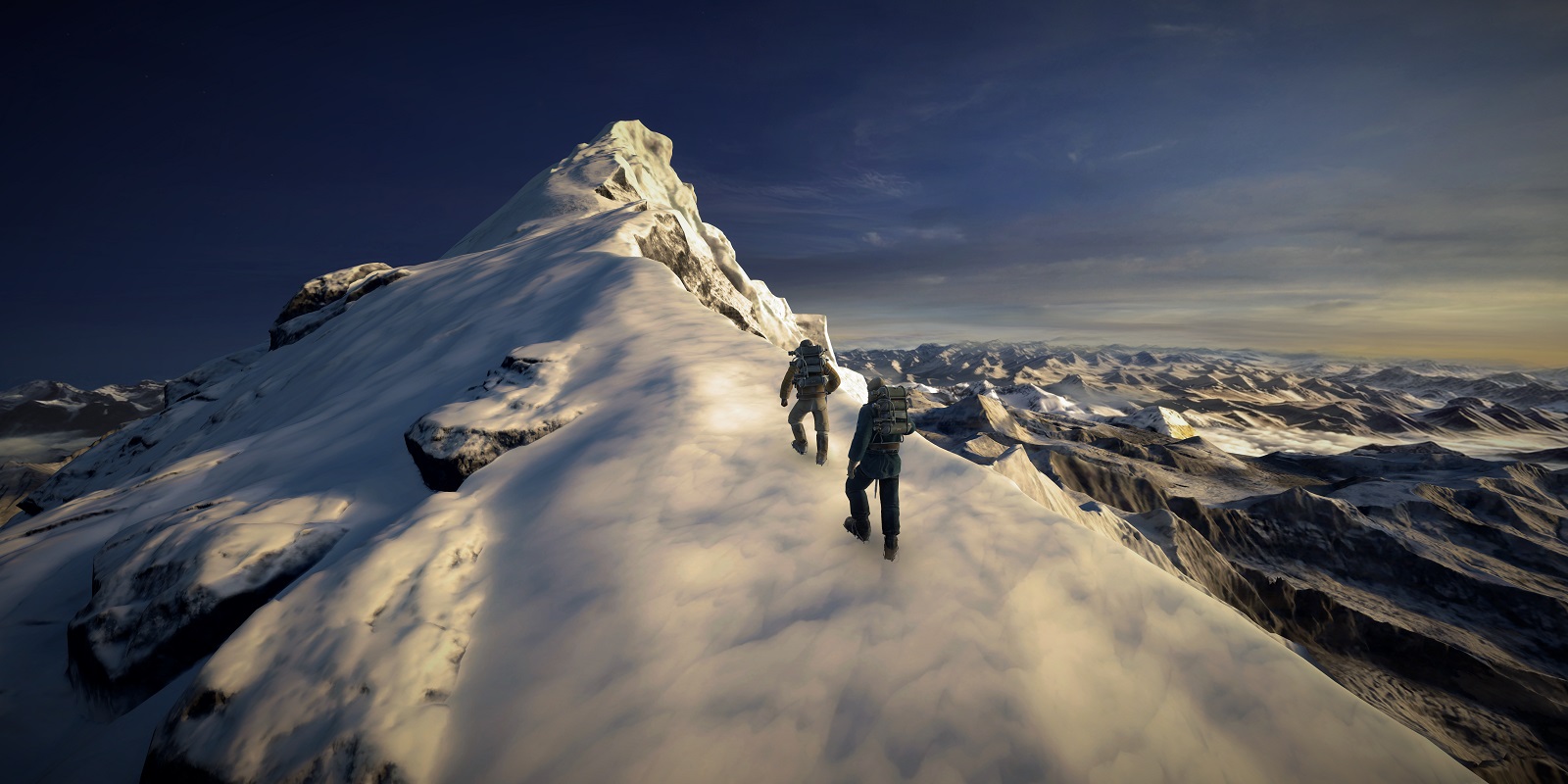 L'ascension finale constitue évidemment l'apothéose de la nouvelle expérience VR d'Eclipso sur l'Everest.